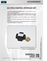 DATA SHEET MULTIPLE CONTROL INTERFACE SET