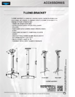 DATA SHEET T-LONG BRACKET