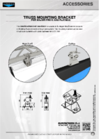 DATA SHEET TRUSS MOUNTING BRACKET MAJOR PRO-C – FLATMAX