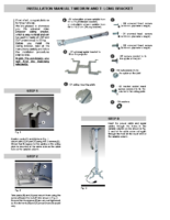 INSTALLATION INSTRUCTIONS T-MEDIUM T-LONG BRACKETS