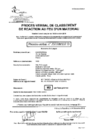 CERTIFICAZIONE IGNIFUGICITA’ M2 WHT – LGY – MCP – LGYMCP – MCF