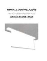 ISTRUZIONI DI MONTAGGIO KIT MASCHERAMENTO ELLIPSE-MAJOR