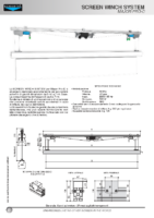 SCHEDA TECNICA SCREEN WINCH SYSTEM PER MAJOR PRO-C