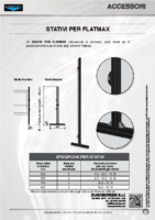 SCHEDA TECNICA STATIVI PER FLATMAX