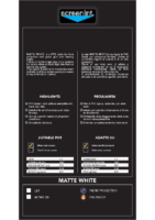 DATA SHEET MATTE WHITE 2023