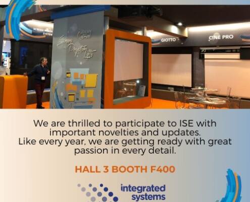 We are thrilled to participate to this international event ISE