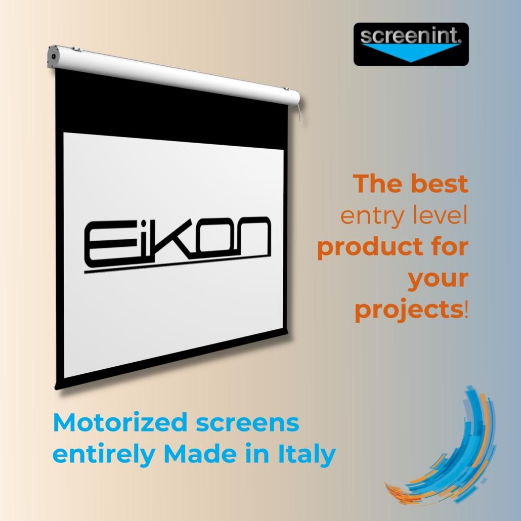 EIKON: MOTORIZED SCREENS ENTIRELY MADE IN ITALY